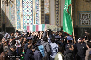 بزرگداشت چهلمین روز شهادت حاج قاسم سلیمانی و یارانش در حرم مطهر رضوی
