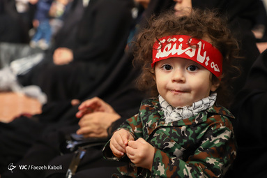 مراسم چهلم شهادت حاج قاسم سلیمانی و یارانش در گرگان