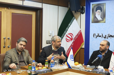 مراسم امضای تفاهم نامه همکاری بین سازمان تنظیم مقررات صوت و تصویر فراگیر فضای مجازی(ساترا)و شرکت فرابورس ایران