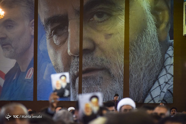چهلم حاج قاسم سلیمانی در کرمان