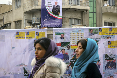 تبلیغات انتخابات مجلس در تهران