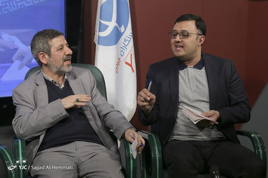 حسین کنعانی مقدم دبیرکل حزب اصولگرای سبز و امیر تفرشی سخنگوی فهرست مجلس عدالت‌خواه