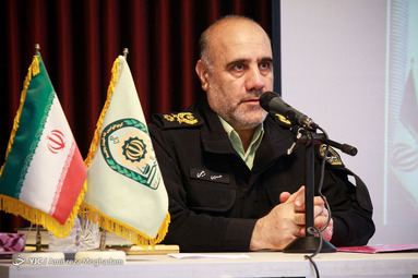 بازدید سردارحسین رحیمی فرمانده نیروی انتظامی تهران بزرگ از کلانتری مولوی