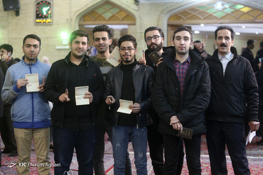 انتخابات مجلس شورای اسلامی و مجلس خبرگان در مسجد ابوذر محله فلاح