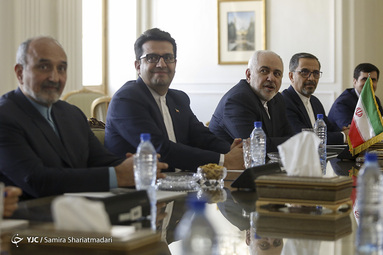 دیدار وزیر امور خارجه دولت پادشاهی هلند با ظریف