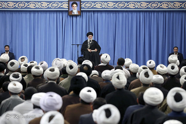 جلسه درس خارج فقه رهبر معظم انقلاب اسلامی