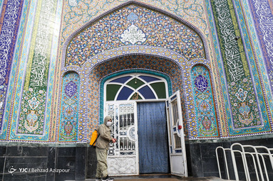 رزمایش مقابله با«کرونا ویروس» در تبریز به همت بسیجیان این شهر