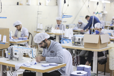 راه اندازی خط تولید ماسک در همدان