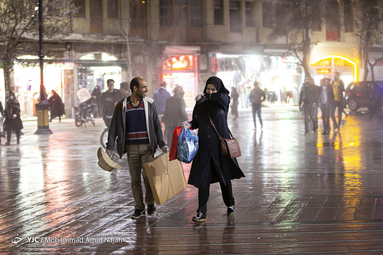ضد عفونی پیاده راه های مرکزی همدان