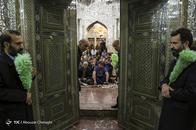 آئین غبارروبی حرم حضرت عبدالعظیم(ع)