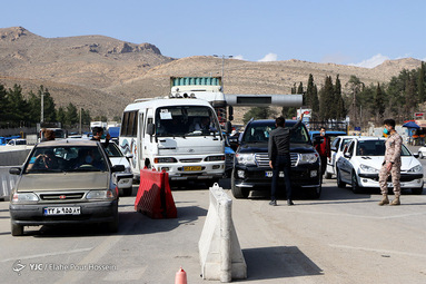 کرونا حریف ترافیک جاده های منتهی به شیراز و عدم سفرهای نوروزی نشد
