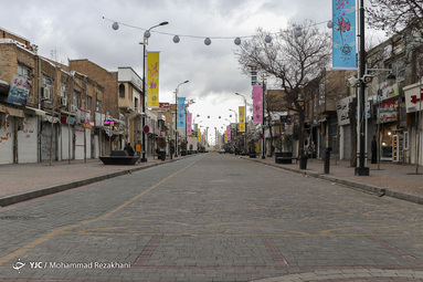 تعطیلی بازار زنجان در پی شیوع ویروس کرونا‎