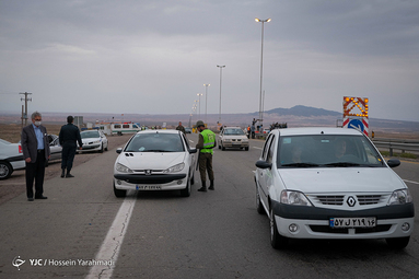 طرح ملی فاصله گذاری اجتماعی در اتوبان تهران/ قم