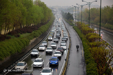 ترافیک اداری صبح تهران