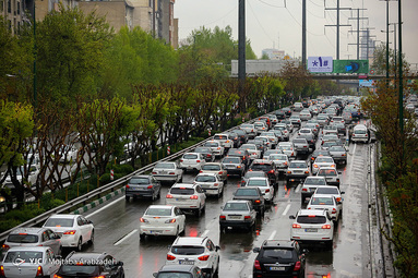 ترافیک اداری صبح تهران