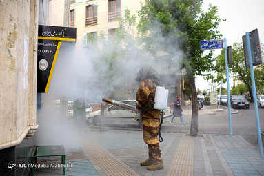 مراسم «رژه خدمت» در تهران