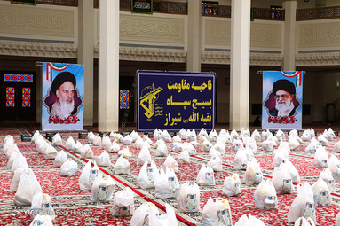 آغاز رزمایش کمک مومنانه در شیراز