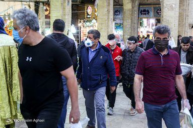 روزهای کرونایی بازار تجریش در ماه مبارک رمضان