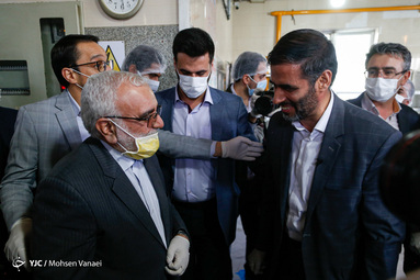 افتتاح آشپزخانه بزرگ مهدوی قرارگاه خاتم الانبیا سپاه پاسداران با حضور رئیس کمیته امداد و فرمانده قرارگاه