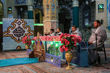 ترتیل خوانی قرآن کریم در مسجد جمکران