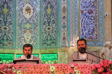 ترتیل خوانی قرآن کریم در مسجد جمکران