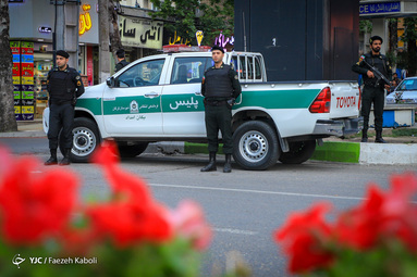 نیروهای یگان امداد ناجا شهرستان گرگان در ماه مبارک رمضان مشغول خدمت رسانی می باشند