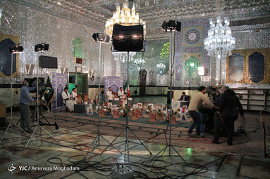 آیین ترتیل خوانی قرآن کریم هر روزه از حرم مطهر حضرت عبدالعظیم حسنی (ع) بدون حضور مردم و به صورت زنده از شبکه پنج سیما پخش می‌شود