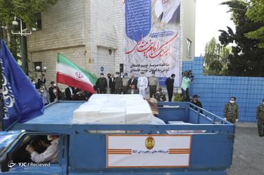 رزمایش مواسات همدلی و کمک های مومنانه وزارت دفاع با حضور وزیر دفاع‎ امیر سرتیپ حاتمی