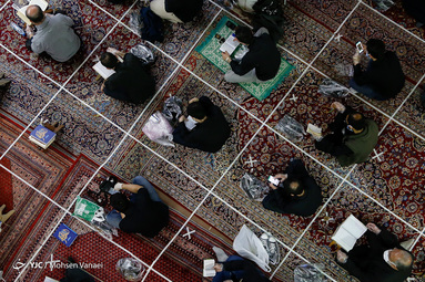 احیای شب بیست‌و‌یکم رمضان -مسجد شهدا