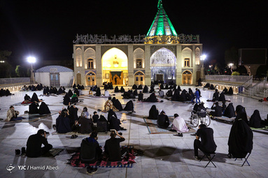 احیای شب بیست‌و‌یکم رمضان - گلزار شهدای علی بن جعفر (ع) قم