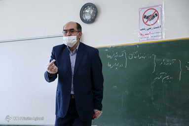 حضوردانش آموزان درمدرسه بعد از تعطیلات کرونایی