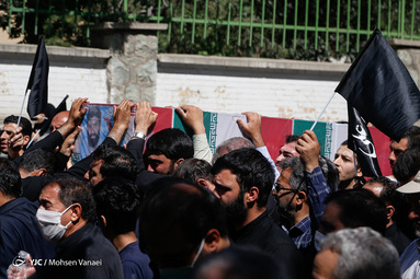 تشییع پیکر شهید «اصغر پاشاپور»