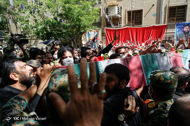 تشییع پیکر شهید «اصغر پاشاپور»