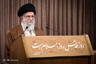 سخنرانی تلویزیونی مقام معظم رهبری به مناسبت روز جهانی قدس