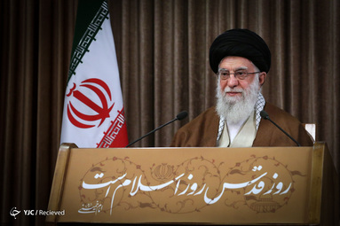 سخنرانی تلویزیونی مقام معظم رهبری به مناسبت روز جهانی قدس