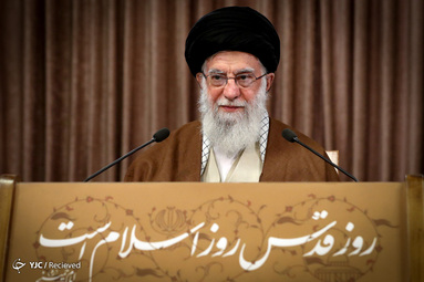 سخنرانی تلویزیونی مقام معظم رهبری به مناسبت روز جهانی قدس