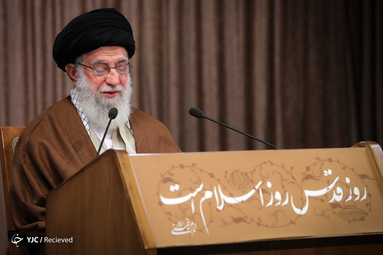 سخنرانی تلویزیونی مقام معظم رهبری به مناسبت روز جهانی قدس