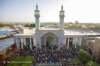 اقامه نماز عیدسعیدفطر در همدان