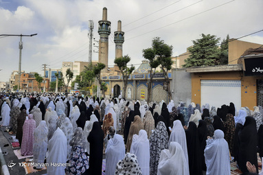 اقامه نماز عیدسعیدفطر - کرج