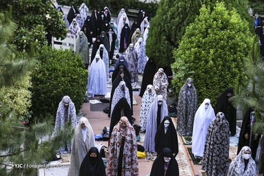 نماز عید سعید فطر - مسجد دانشگاه تهران