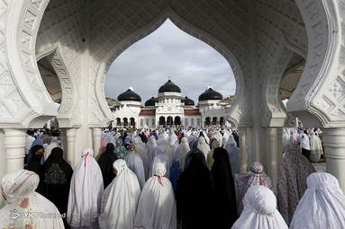 نماز عید فطر در اندونزی