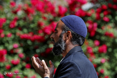نماز عید فطر در کشمیر