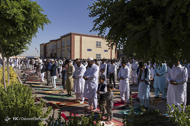اقامه نماز عیدسعیدفطر - اهل تسنن مشهد
