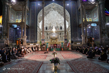 آیین خطبه خوانی خادمان حرم حضرت معصومه (س)