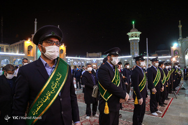 آیین خطبه خوانی خادمان حرم حضرت معصومه (س)