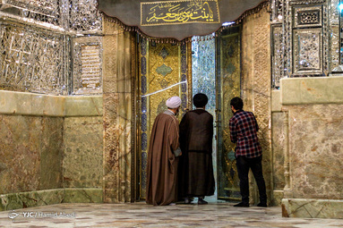 آیین خطبه خوانی خادمان حرم حضرت معصومه (س)