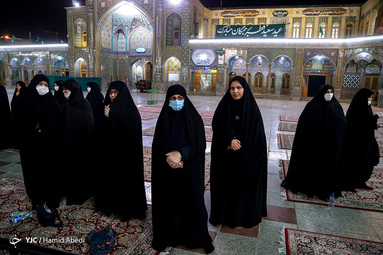 آیین خطبه خوانی خادمان حرم حضرت معصومه (س)