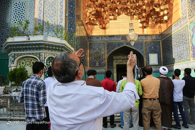 بازگشایی صحن حرم حضرت معصومه (س) در قم