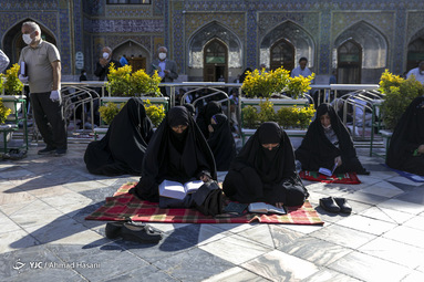 بازگشایی صحن حرم حضرت امام رضا (ع)