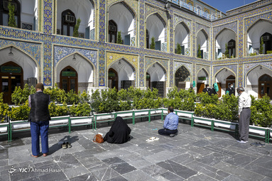 بازگشایی صحن حرم حضرت امام رضا (ع)